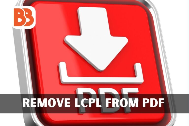 remove lcpl from pdf