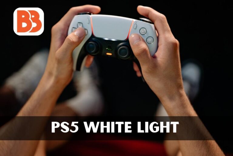 ps5 white light