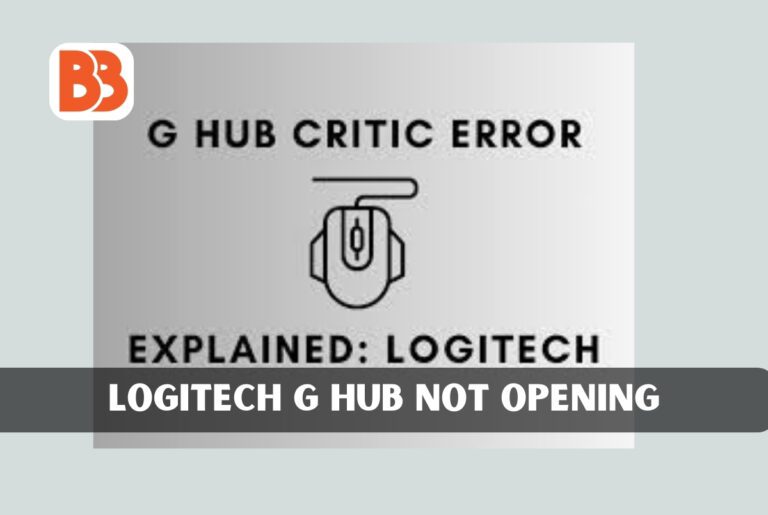 Logitech G Hub not opening